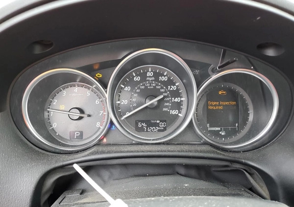 Mazda CX-5 cena 38000 przebieg: 114588, rok produkcji 2015 z Sompolno małe 67